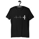 Airplane Heartbeat T-Shirt - The Global Wanderer