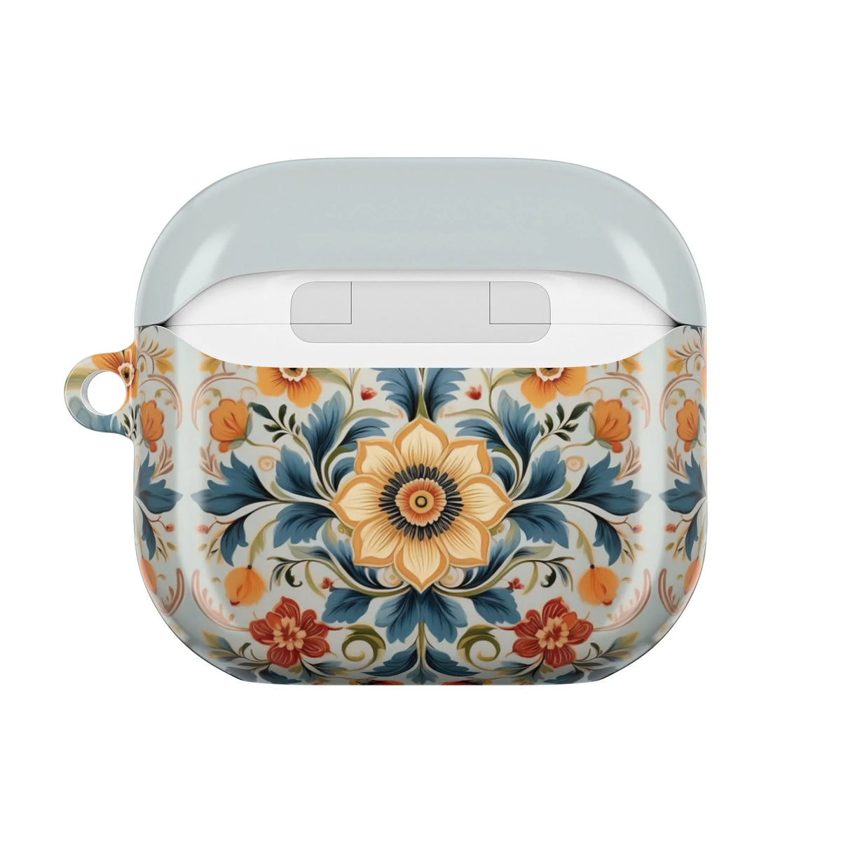 Ålesund Mist Rosemaling AirPods 4 Case - The Global Wanderer