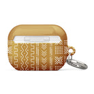 Savanna Ochre Mud Cloth AirPods Pro 2 Case - The Global Wanderer