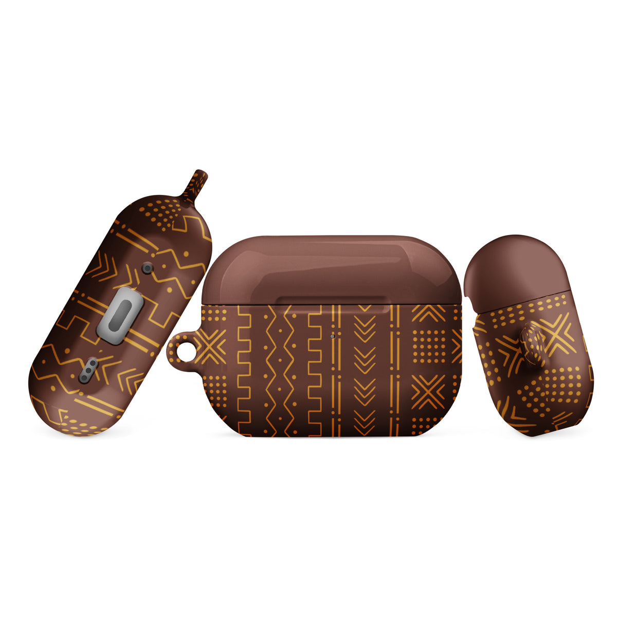 Ségou Clay Mud Cloth AirPods Pro 2 Case - The Global Wanderer