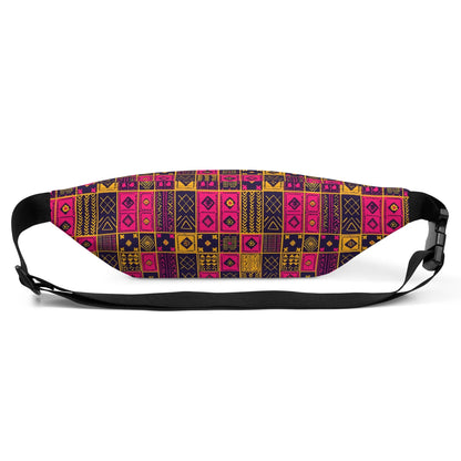 Ghanaian Kente Cloth Fanny Pack - The Global Wanderer