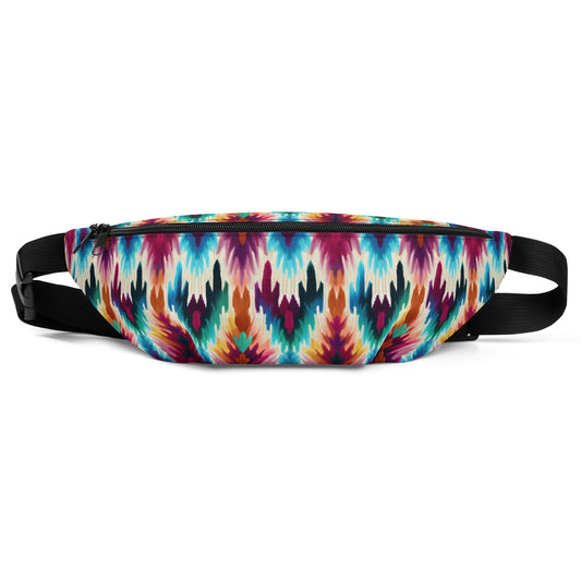 Indonesian Ikat Fanny Pack - The Global Wanderer