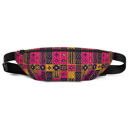 Ghanaian Kente Cloth Fanny Pack - The Global Wanderer