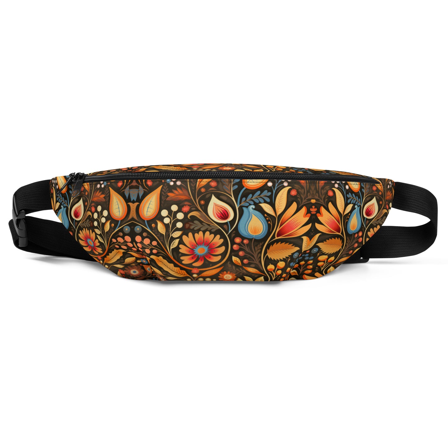 Bavarian Fall Folk Art Fanny Pack