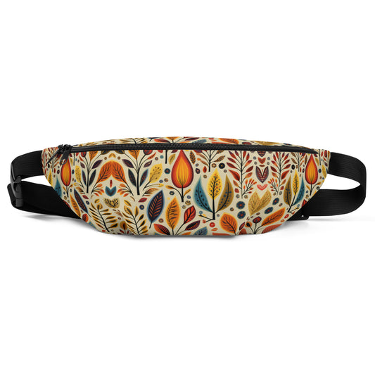 Bavarian Fall Folk Art Fanny Pack - The Global Wanderer