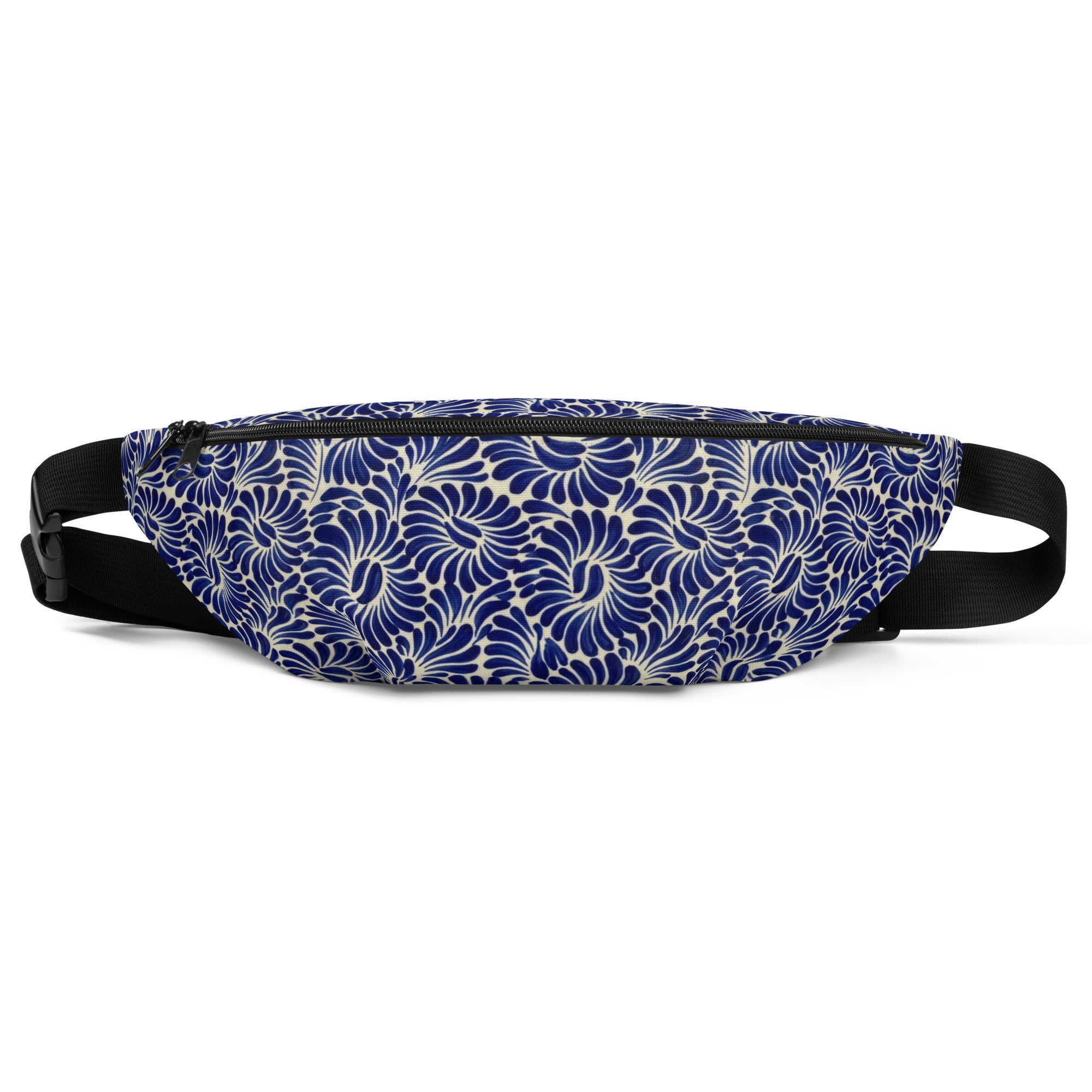 Puebla Talavera Tile Fanny Pack - The Global Wanderer