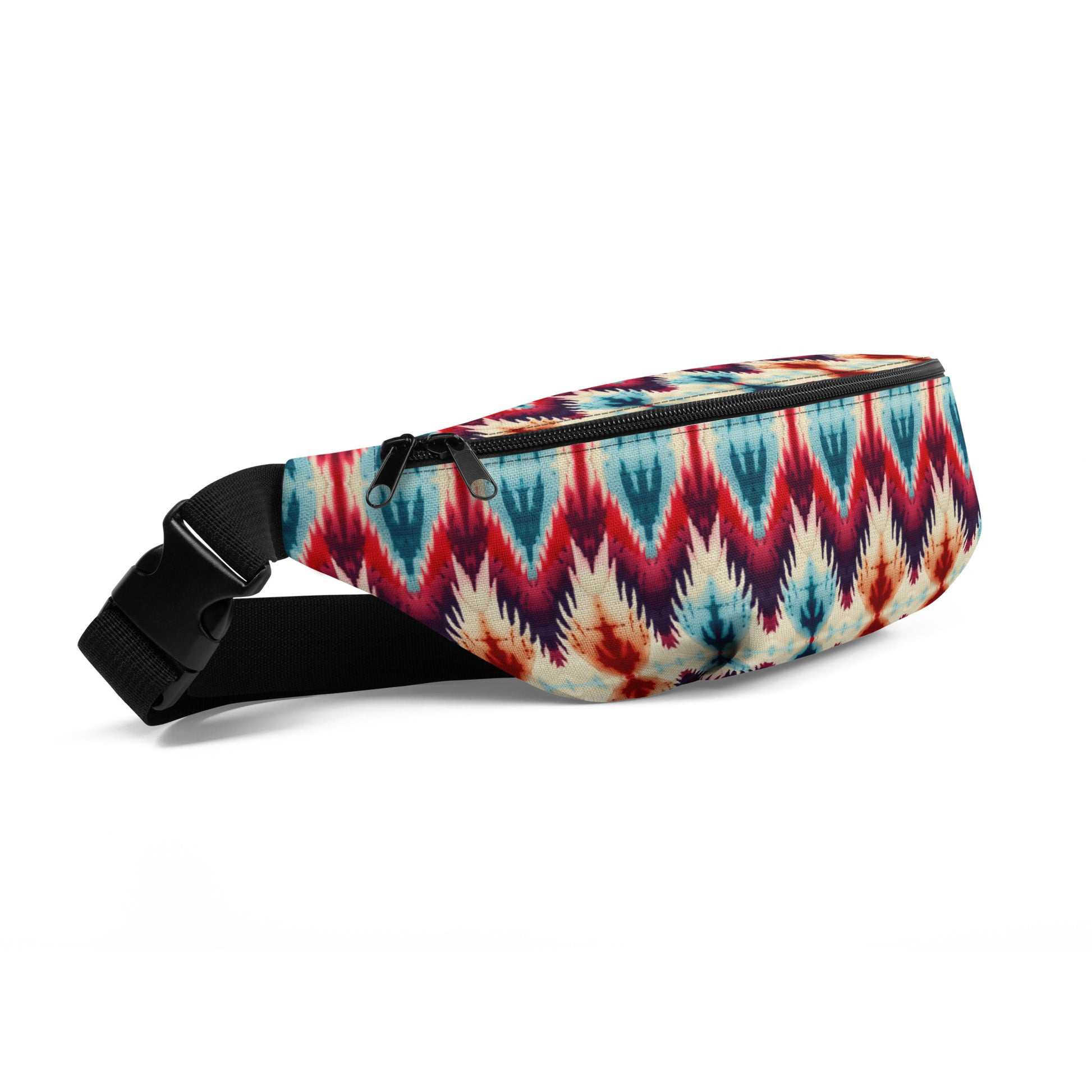 Indonesian Ikat Fanny Pack - The Global Wanderer