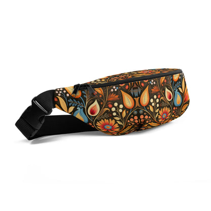 Bavarian Fall Folk Art Fanny Pack