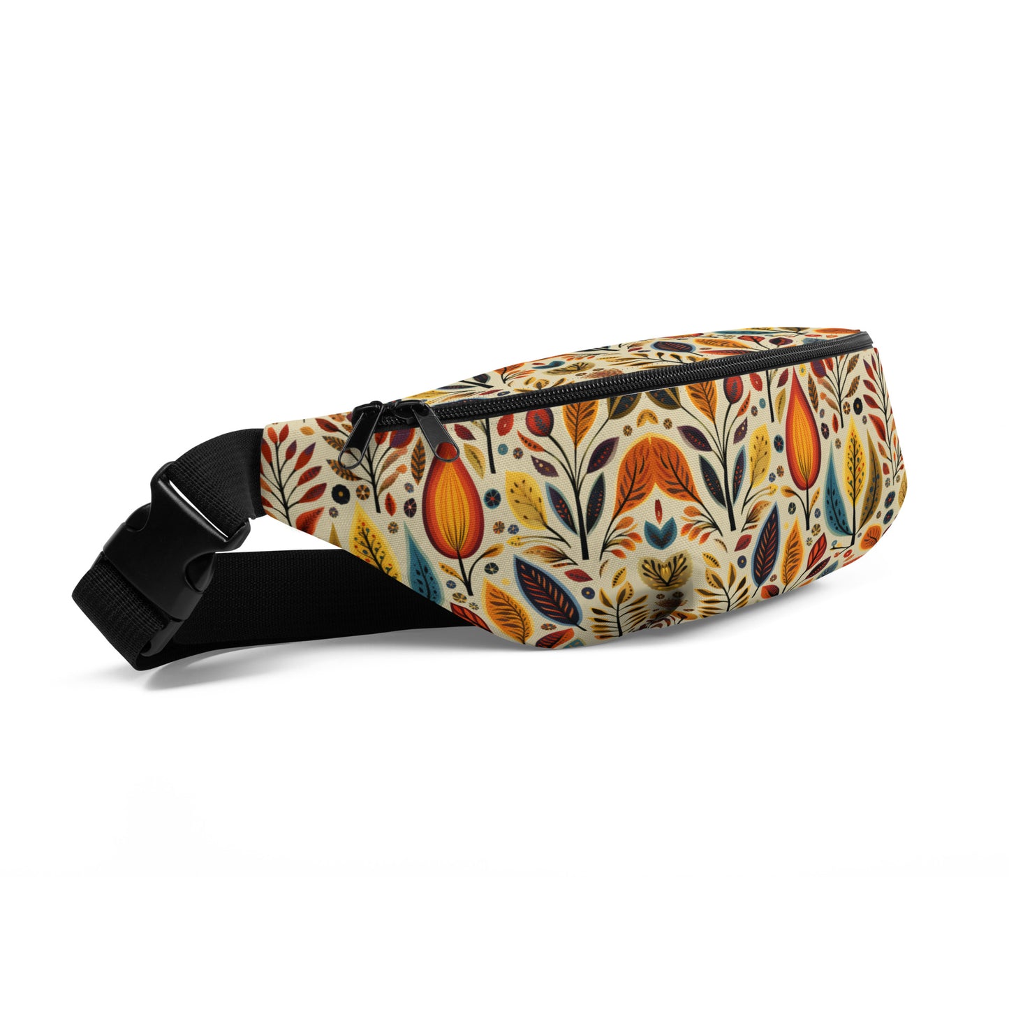 Bavarian Fall Folk Art Fanny Pack