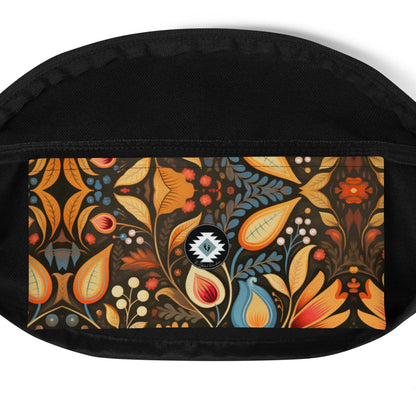 Bavarian Fall Folk Art Fanny Pack