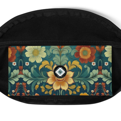 Norwegian Rosemaling Fanny Pack