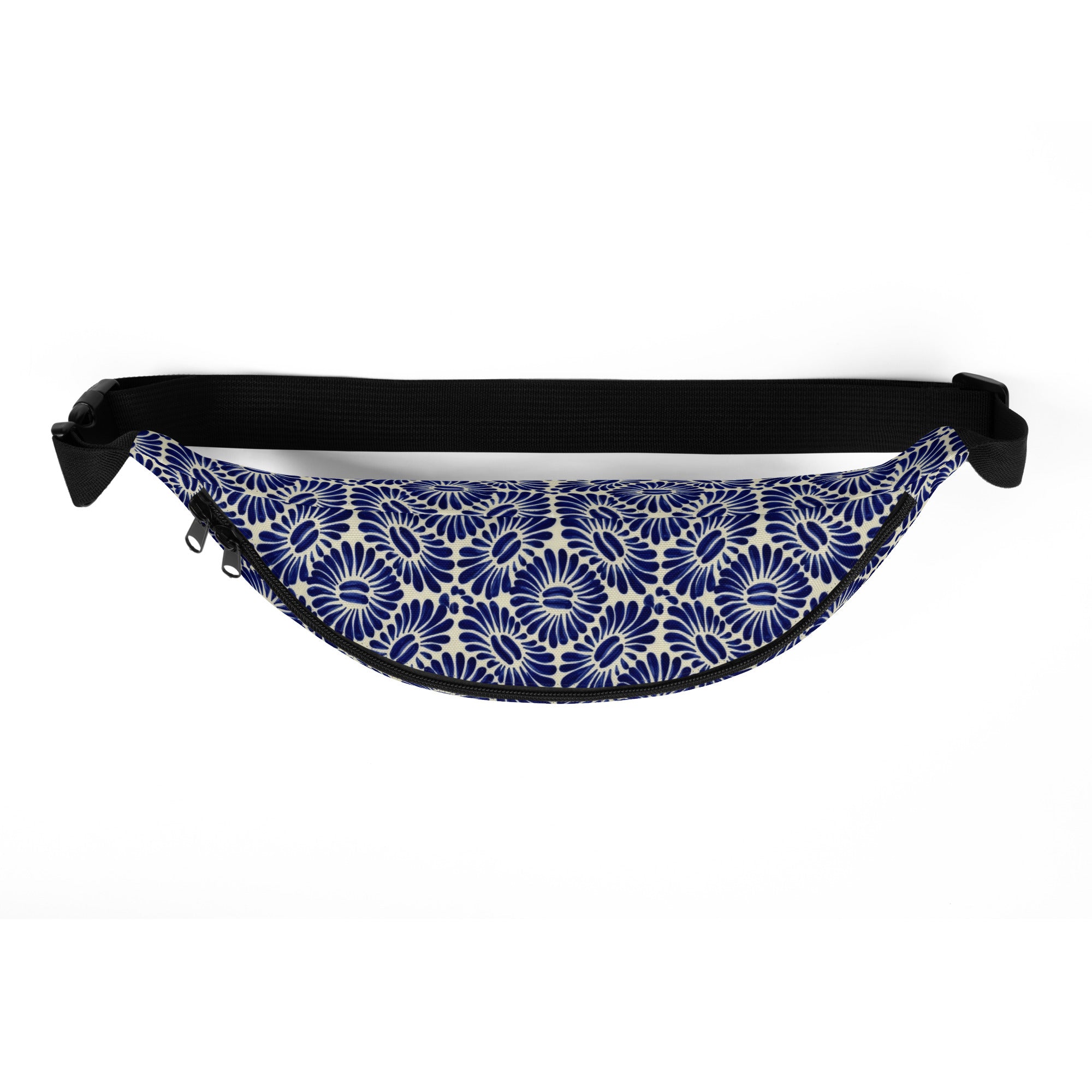 Tlaxcala Talavera Tile Fanny Pack - The Global Wanderer