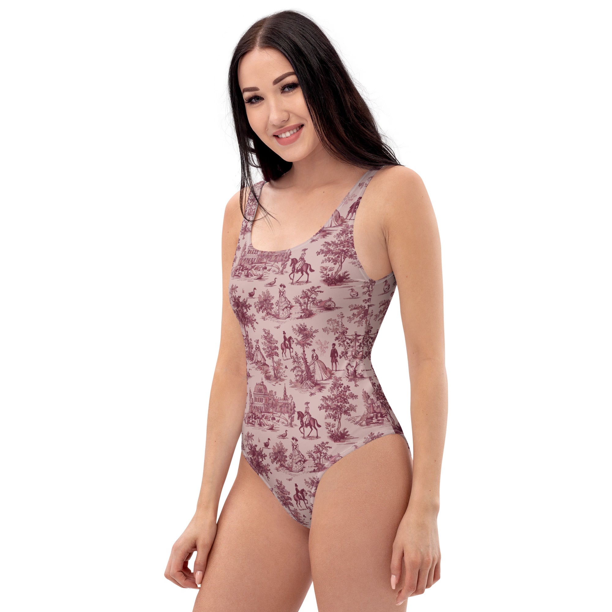 Toile de Paris One-Piece Swimsuit - The Global Wanderer