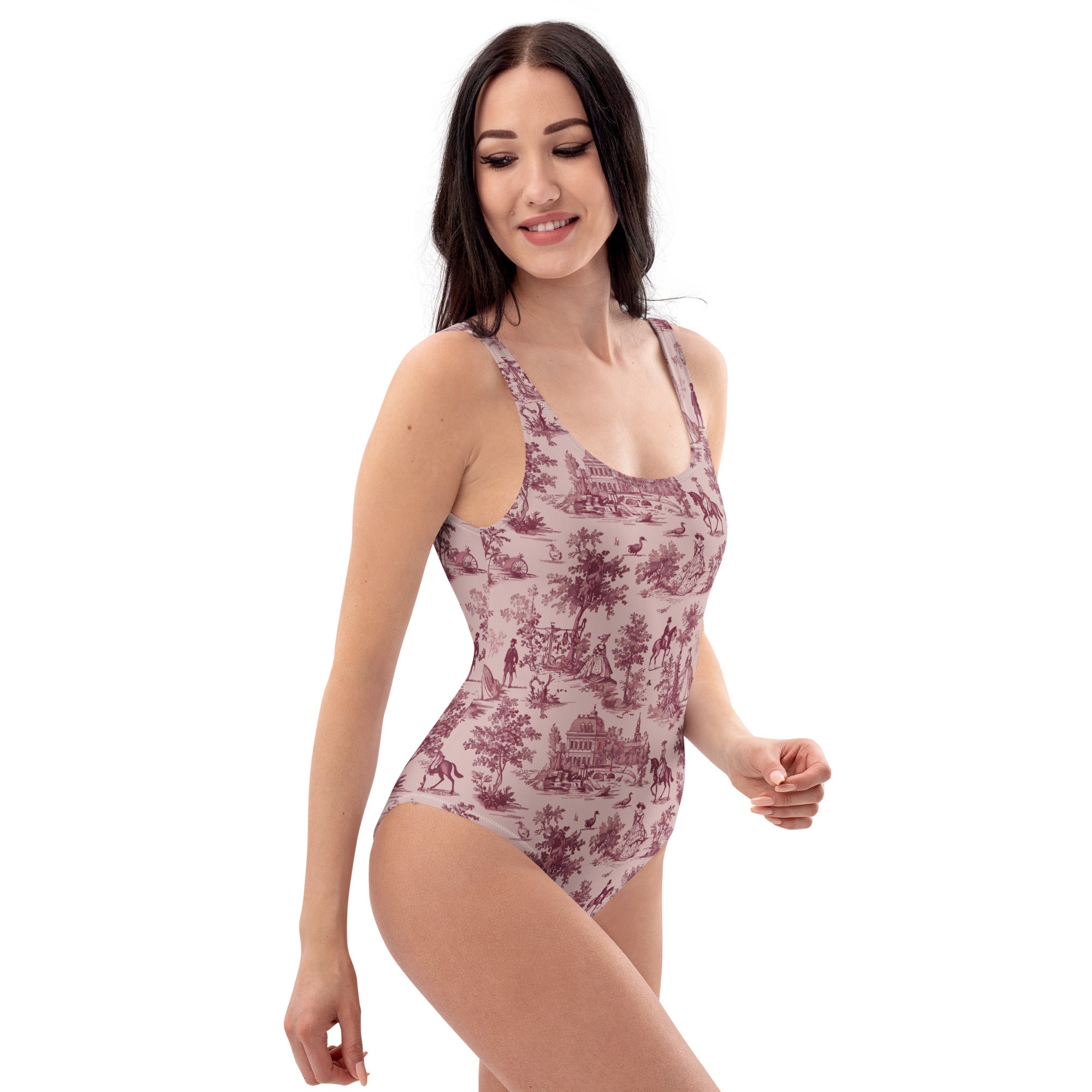 Toile de Paris One-Piece Swimsuit - The Global Wanderer