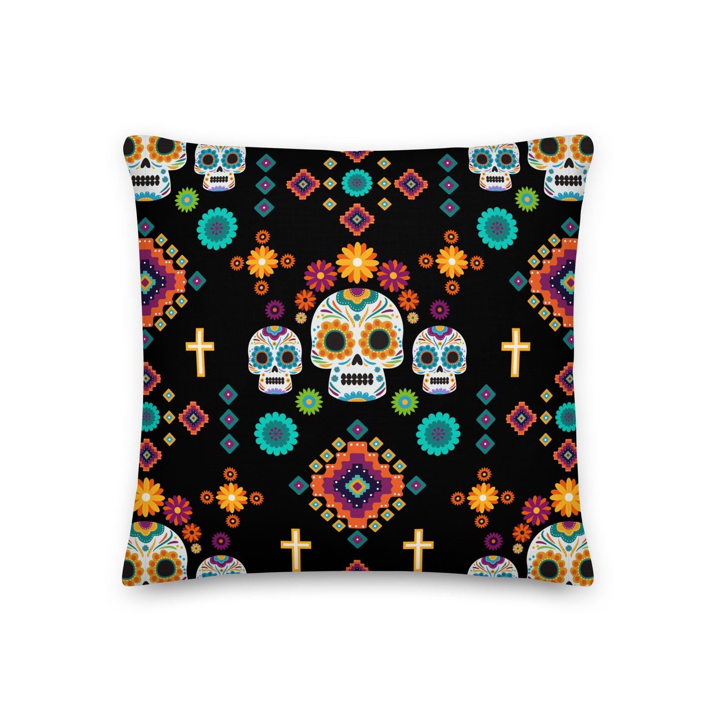 Mexican Day of the Dead Pillow
