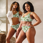 Toile d'Avignon Recycled High-Waisted Bikini - The Global Wanderer