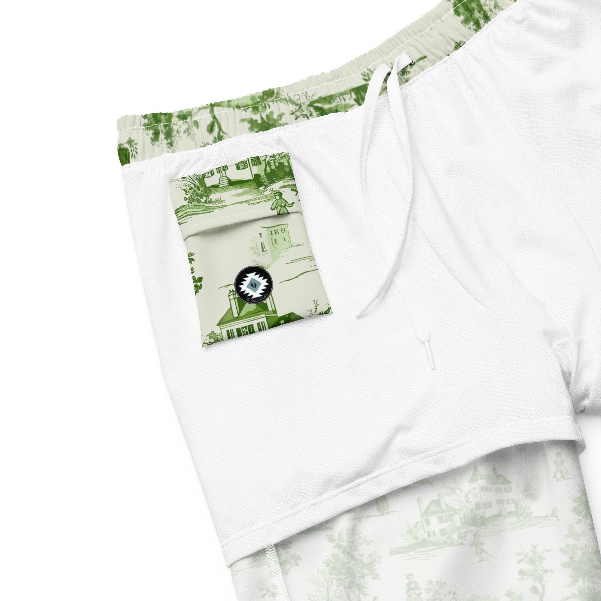 Toile d'Avignon Recycled Swim Trunks - The Global Wanderer