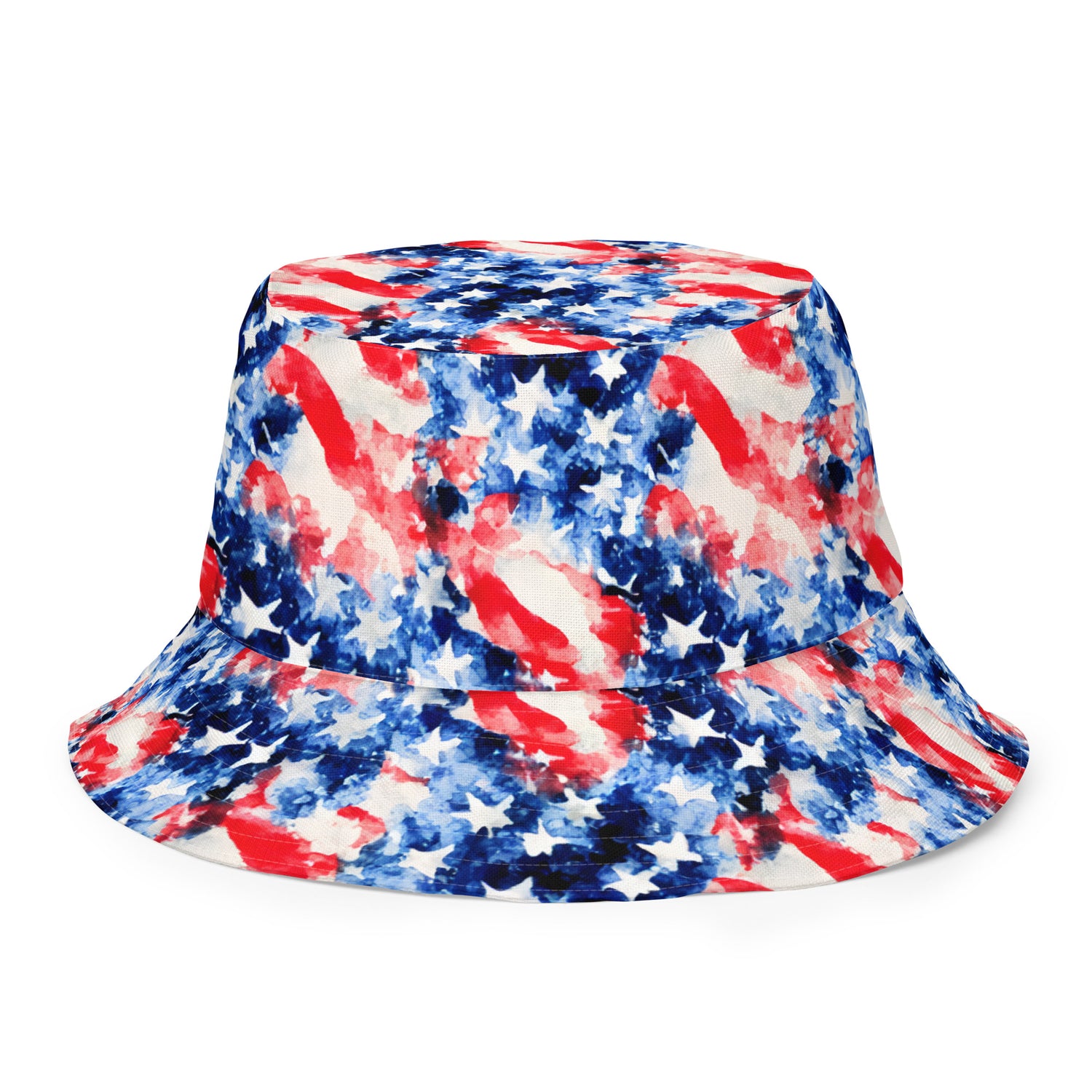 American Flag Reversible Bucket Hat
