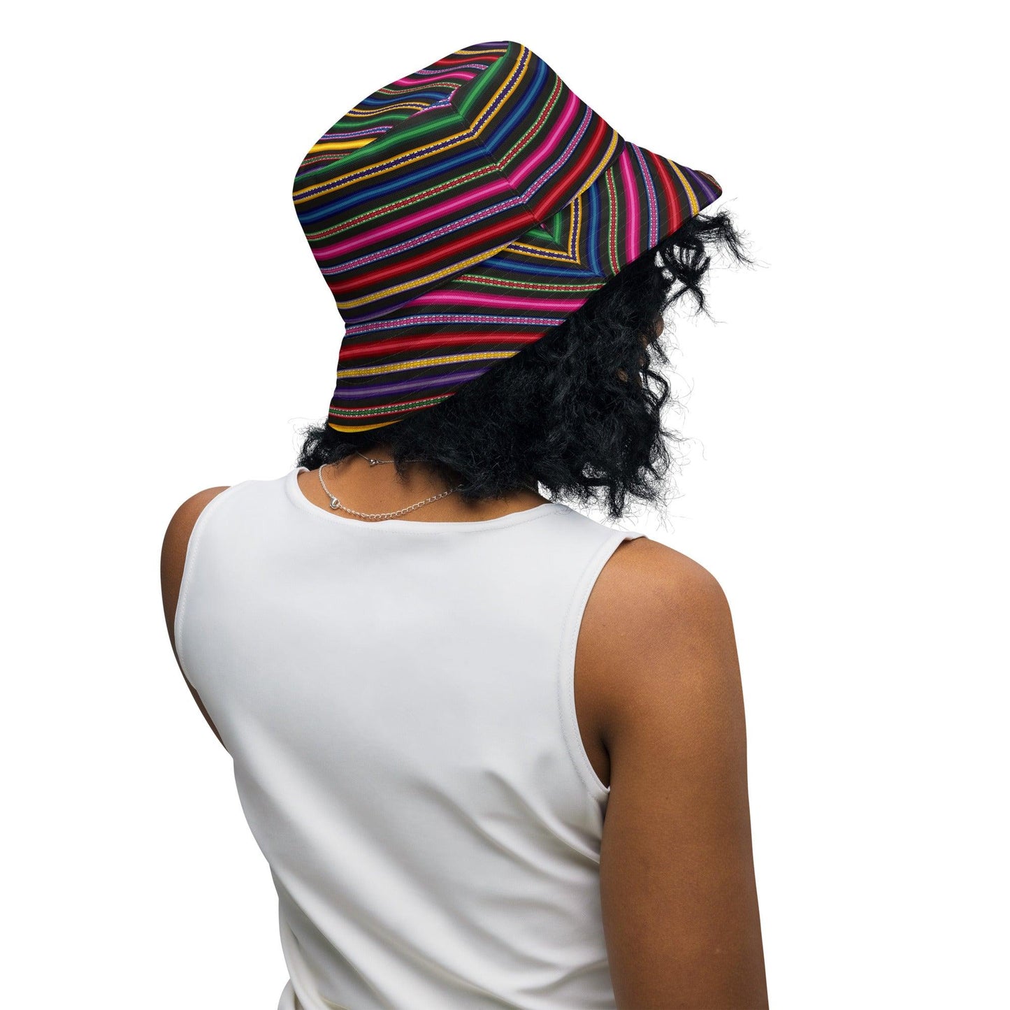 Peruvian Reversible Bucket Hat - The Global Wanderer