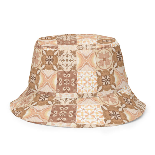 Moroccan Desert Tile Reversible Bucket Hat