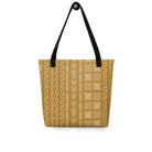 Savanna Ochre Mud Cloth Tote Bag - The Global Wanderer