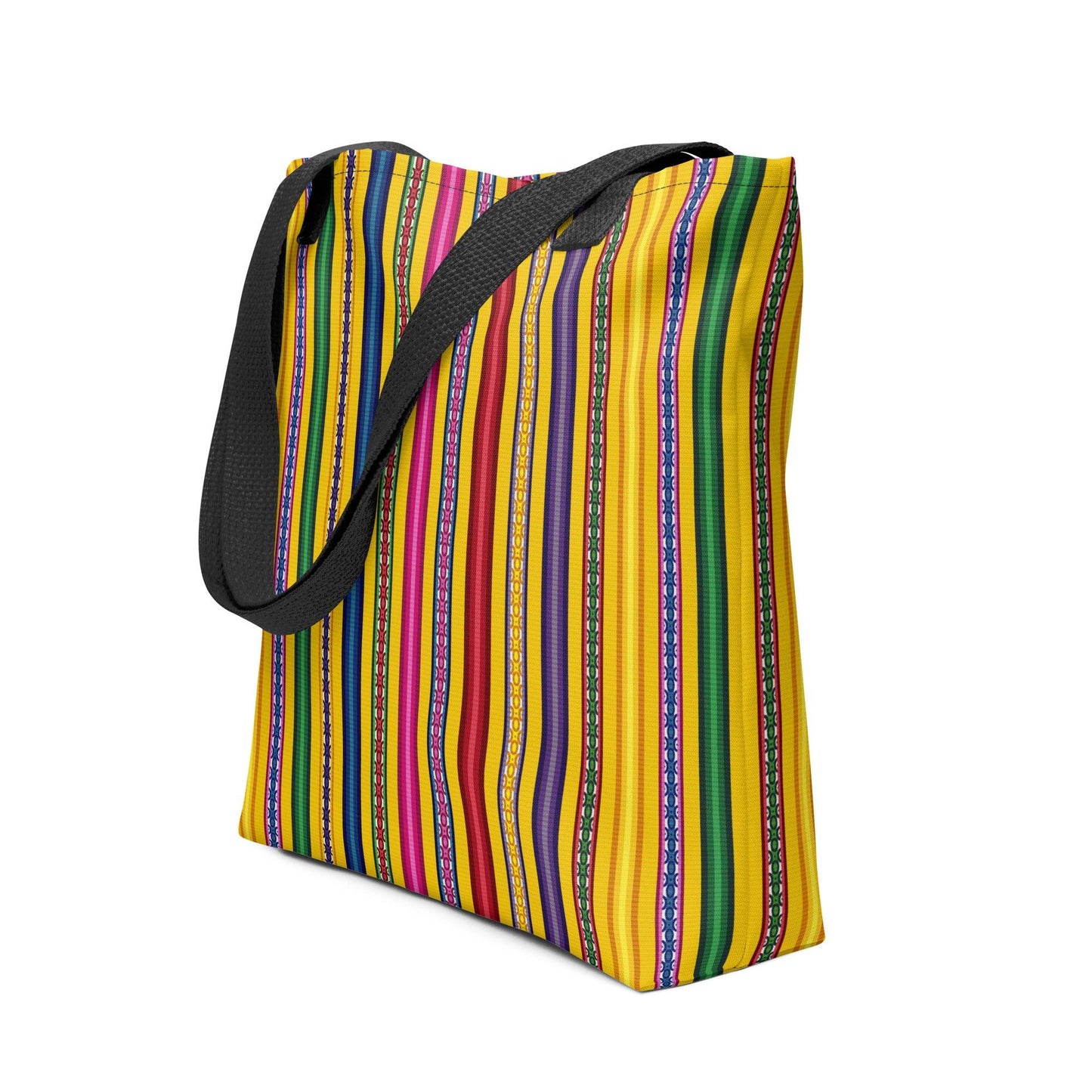 Peruvian Blanket Print Tote Bag - The Global Wanderer
