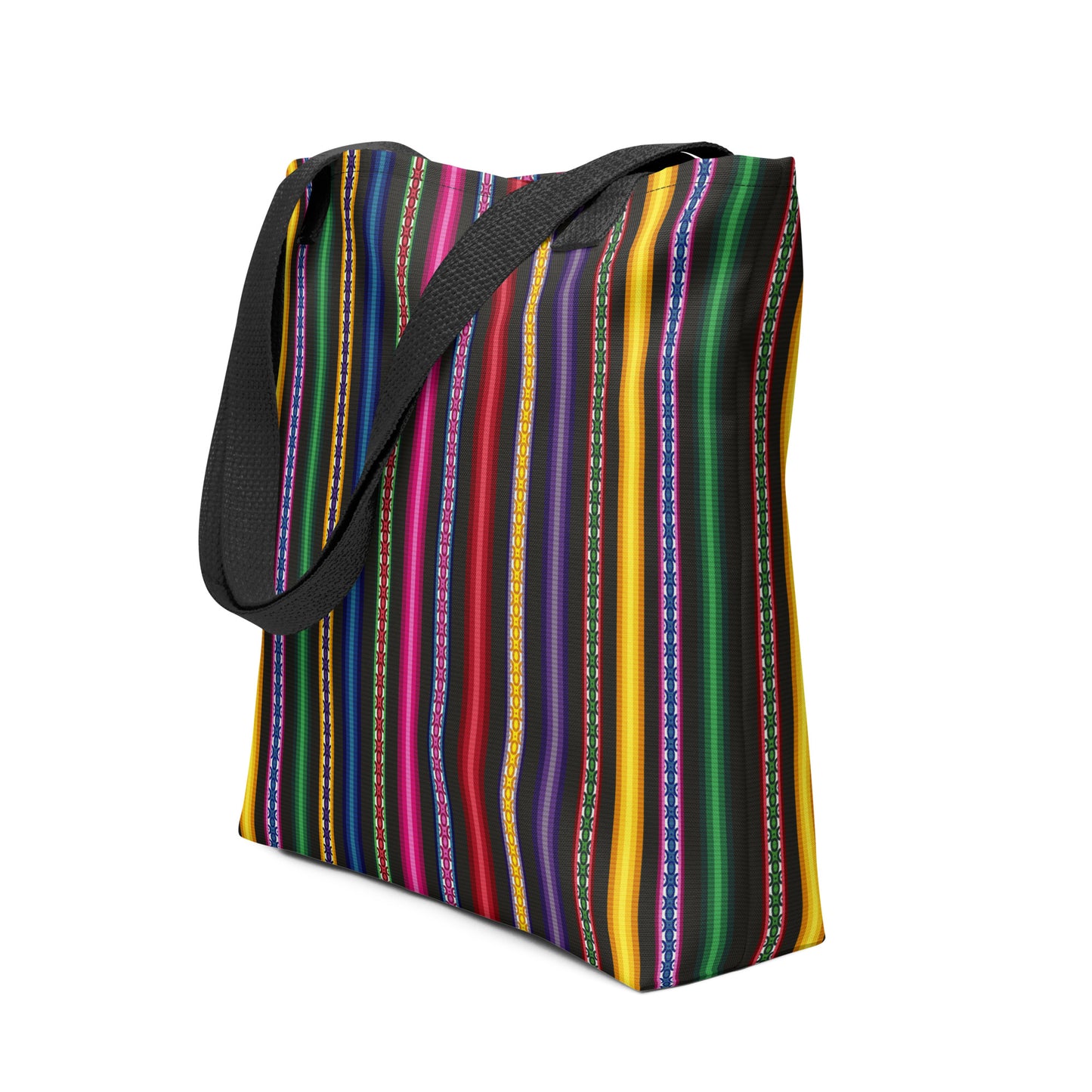 Peruvian Blanket Print Tote Bag