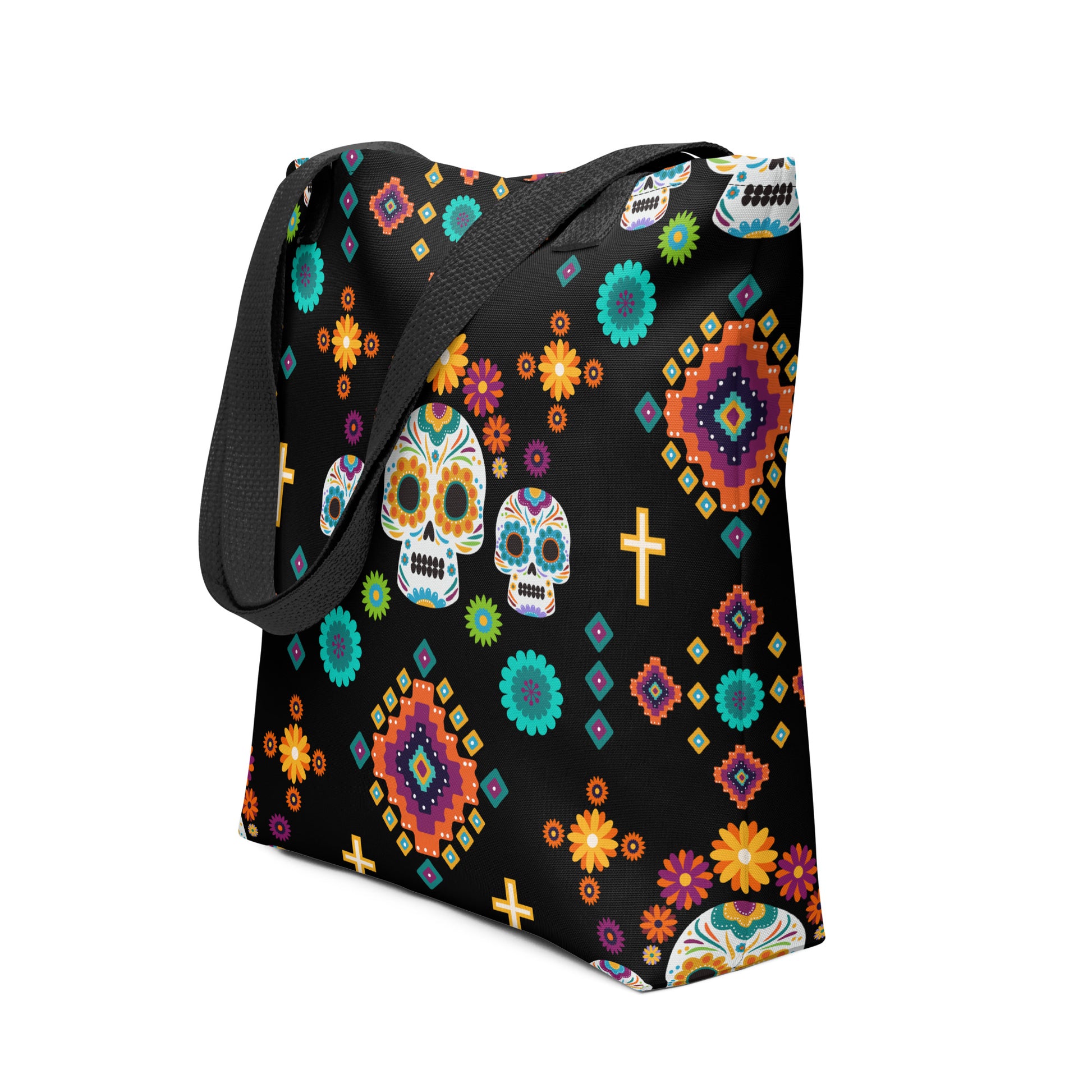 Mexican Day of the Dead Tote Bag - The Global Wanderer