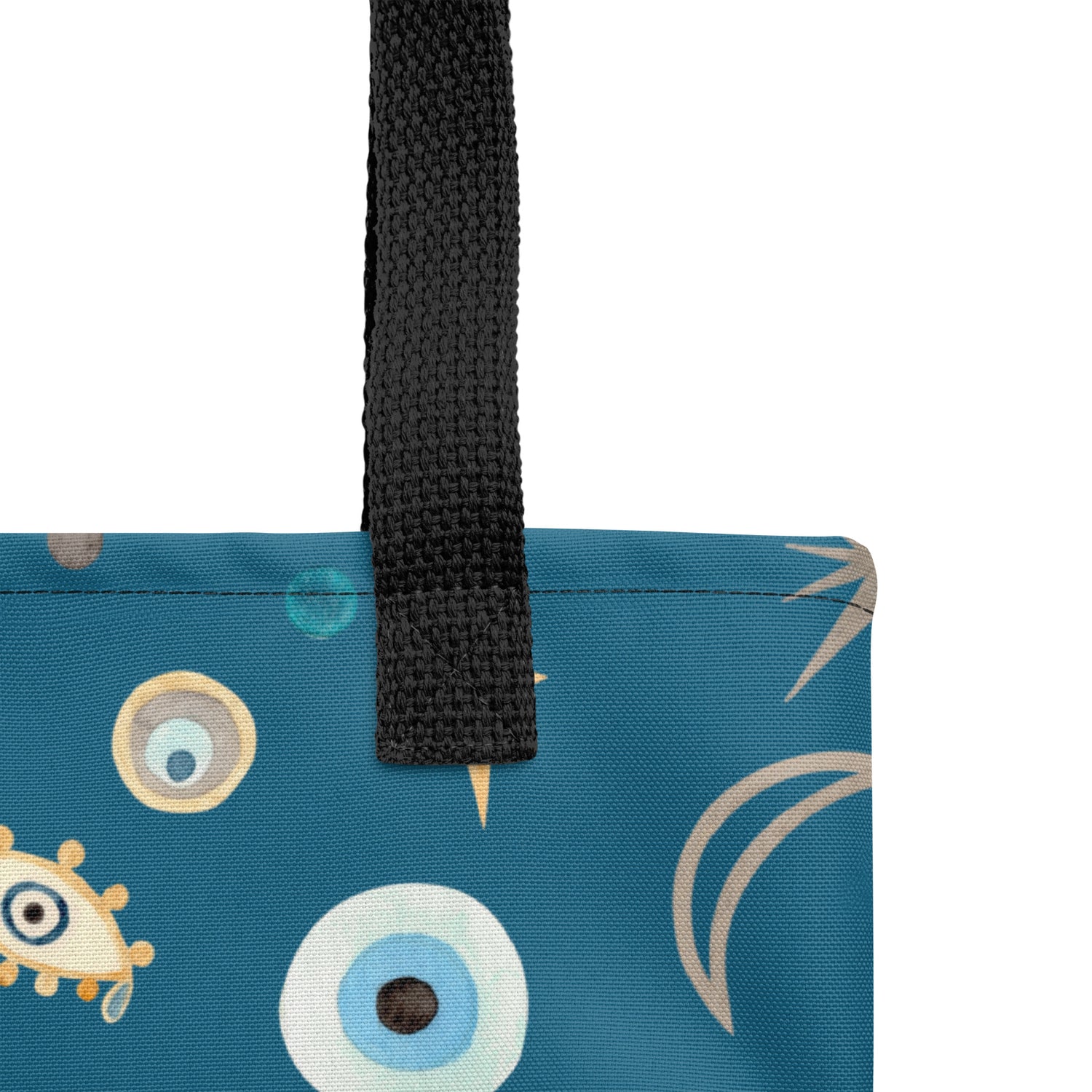 Greek Evil Eye Tote Bag