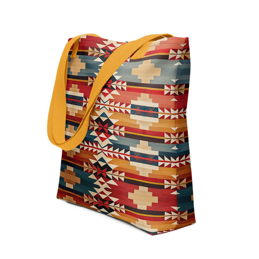 Native American Sunset Tote Bag