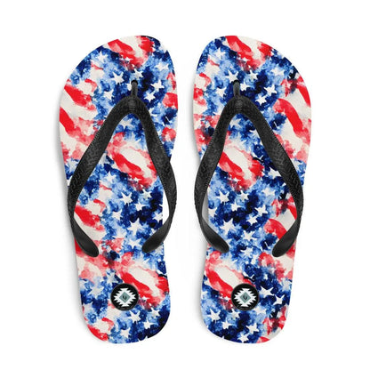 American Flag Flip Flops - The Global Wanderer