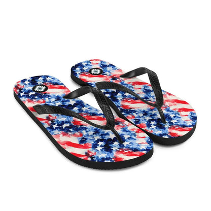 American Flag Flip Flops - The Global Wanderer