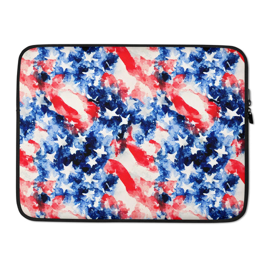 American Flag Laptop Case - The Global Wanderer