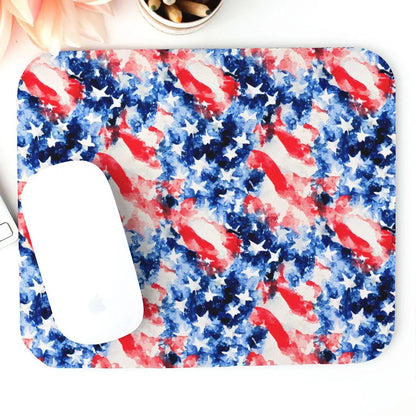 American Flag Mouse Pad - The Global Wanderer