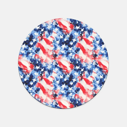 American Flag Mouse Pad - The Global Wanderer