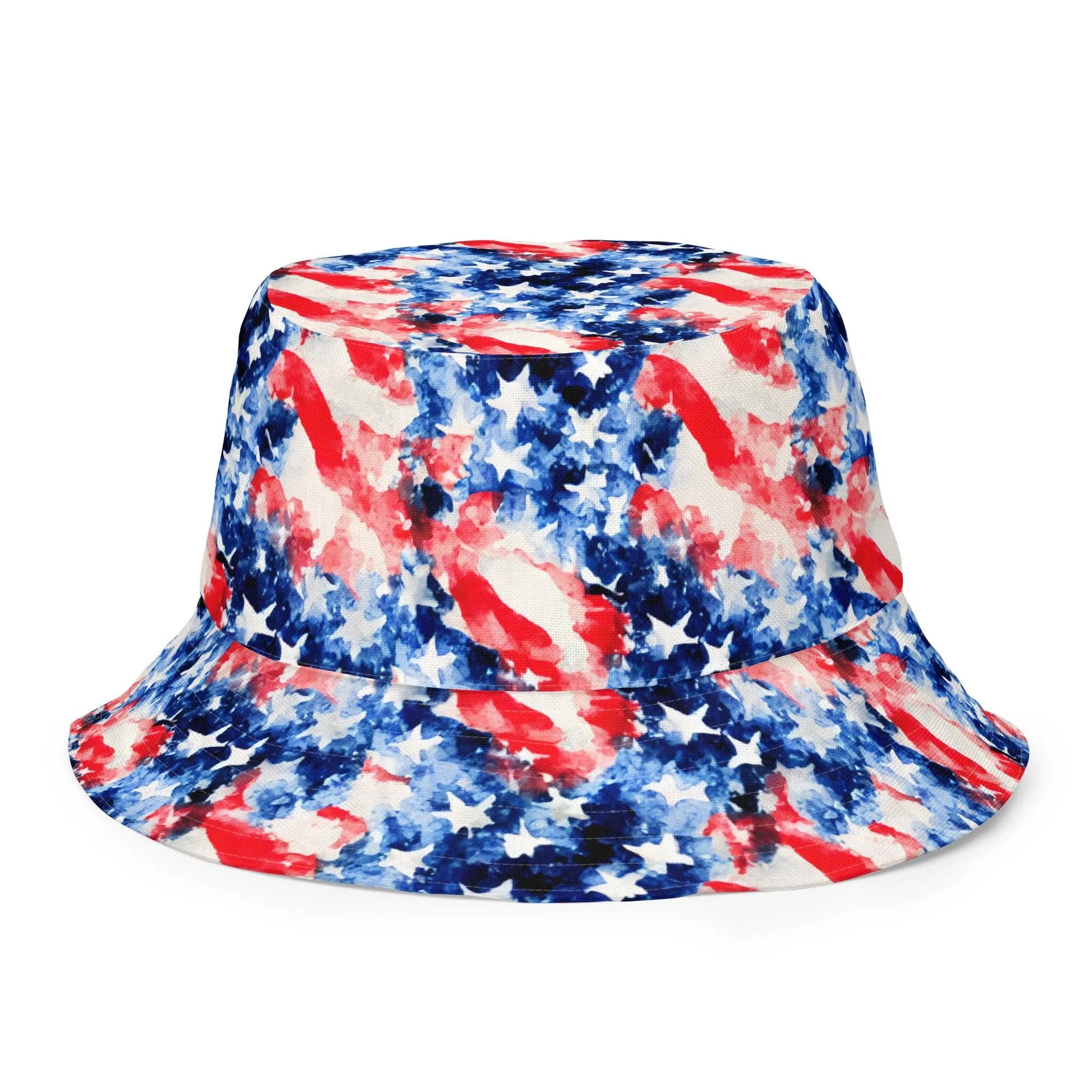 American Flag Reversible Bucket Hat - The Global Wanderer