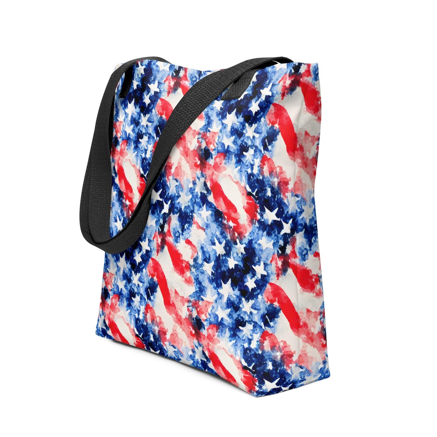 American Flag Tote Bag - The Global Wanderer