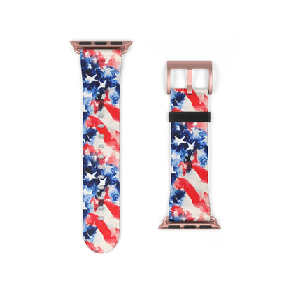 American Flag Watch Band - The Global Wanderer