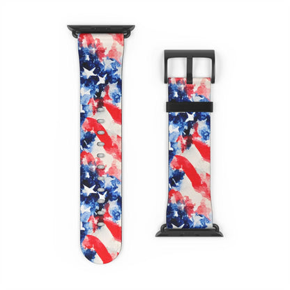 American Flag Watch Band - The Global Wanderer