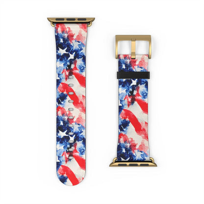 American Flag Watch Band - The Global Wanderer