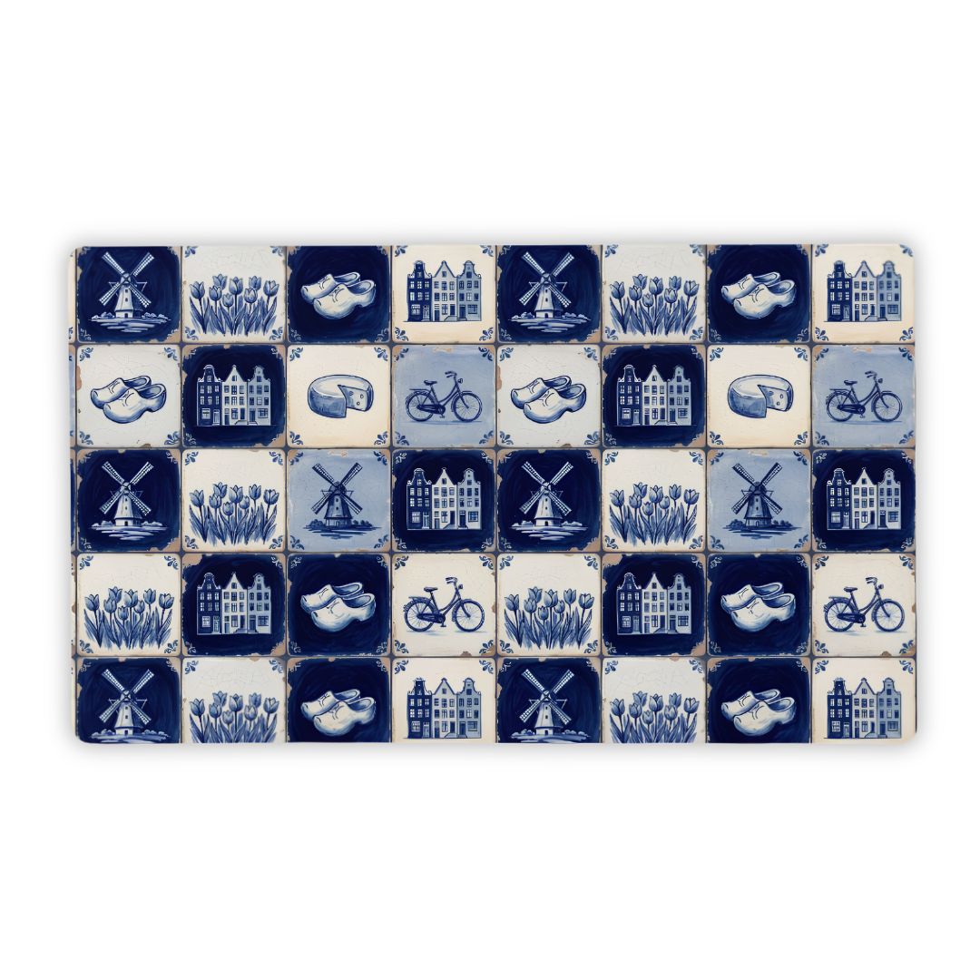 Amsterdam Midnight Desk Mat - The Global Wanderer