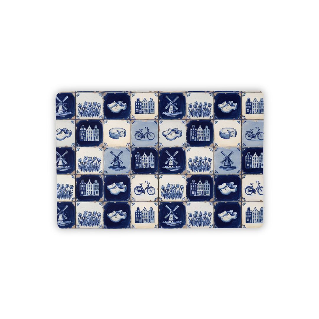 Amsterdam Midnight Desk Mat - The Global Wanderer