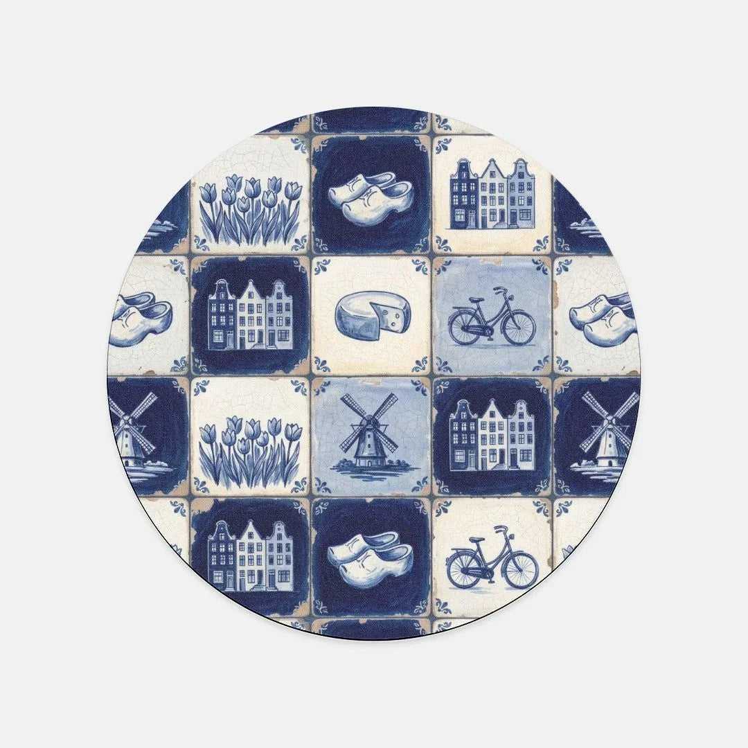 Amsterdam Midnight Mouse Pad - The Global Wanderer
