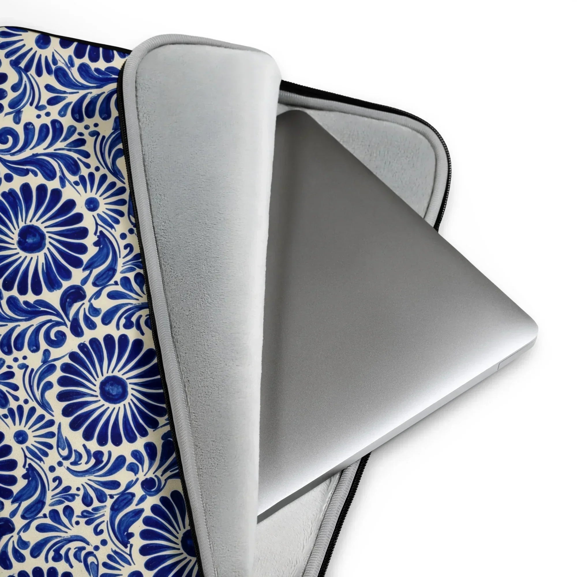 Atlixco Talavera Tile Laptop Case - The Global Wanderer