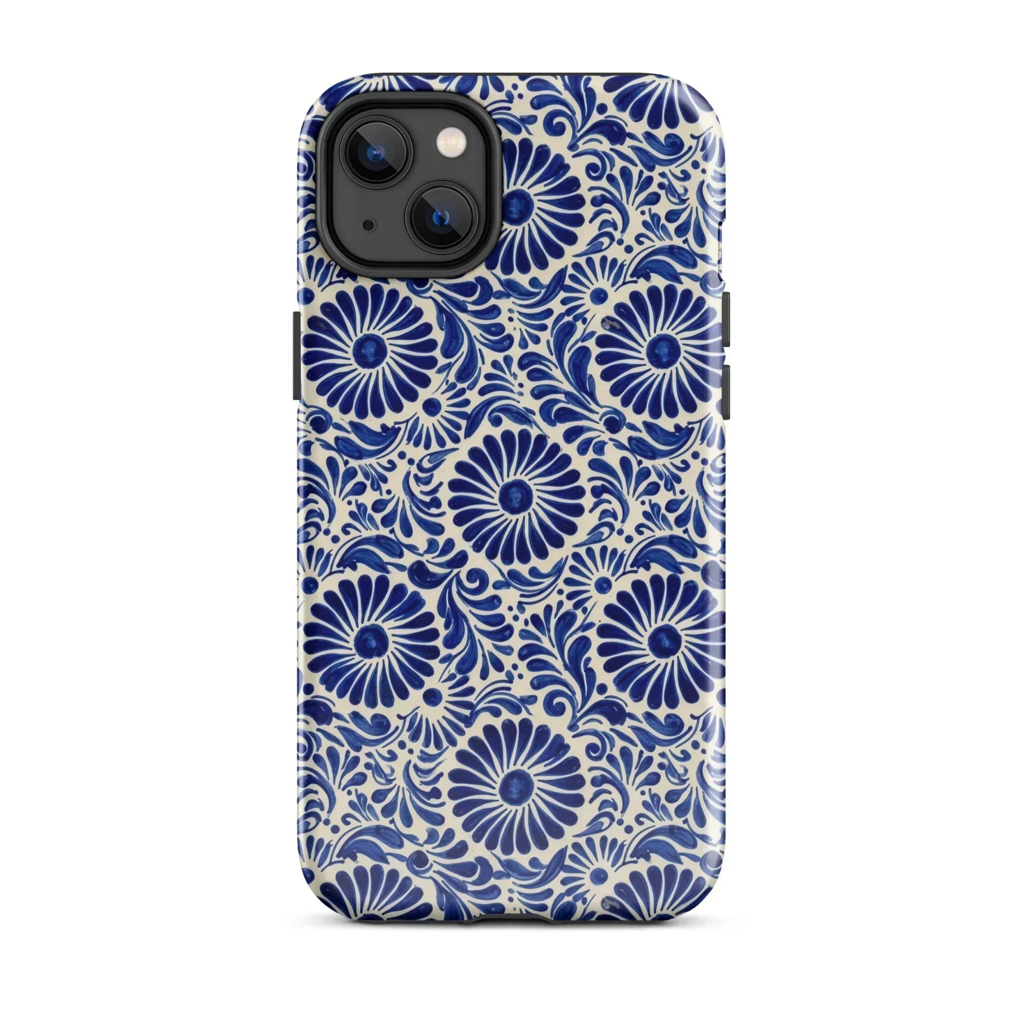 Atlixco Talavera Tile MagSafe iPhone Case - The Global Wanderer