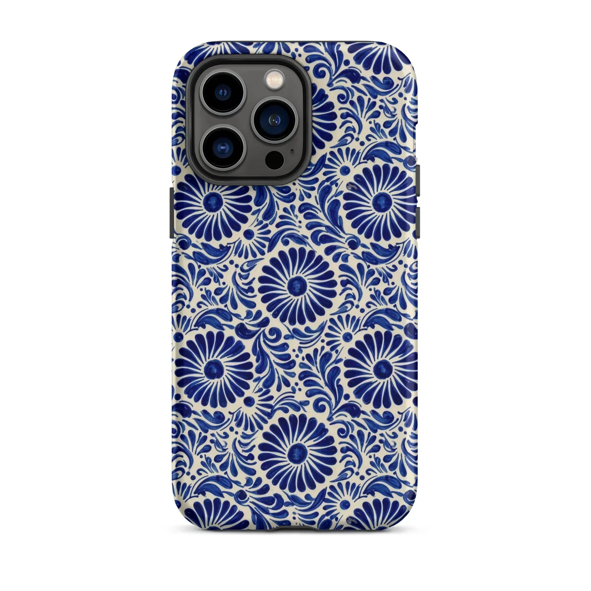 Atlixco Talavera Tile MagSafe iPhone Case - The Global Wanderer