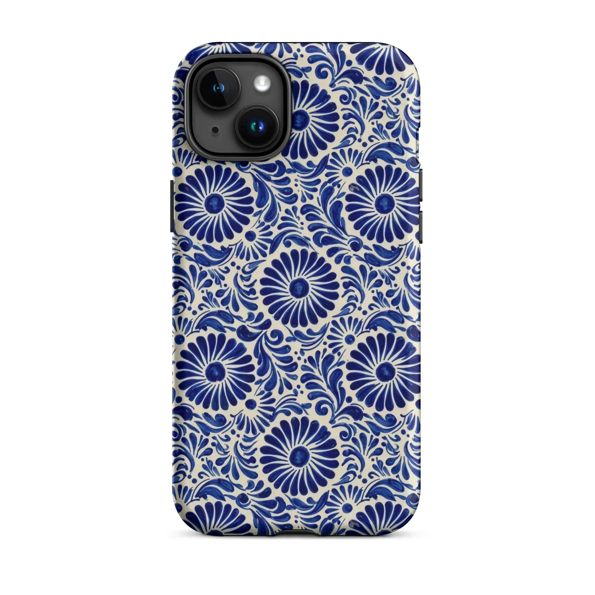 Atlixco Talavera Tile MagSafe iPhone Case - The Global Wanderer