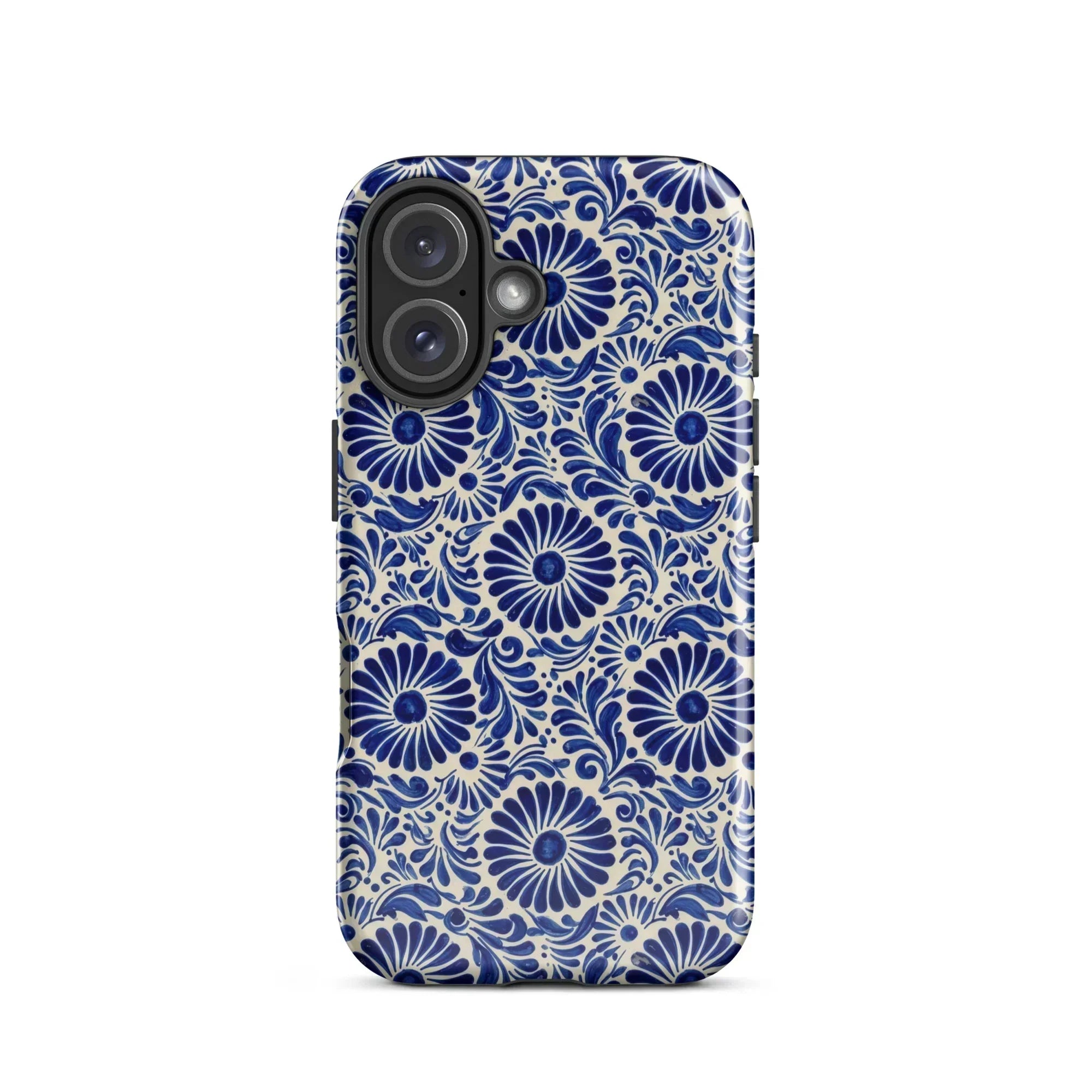 Atlixco Talavera Tile MagSafe iPhone Case - The Global Wanderer