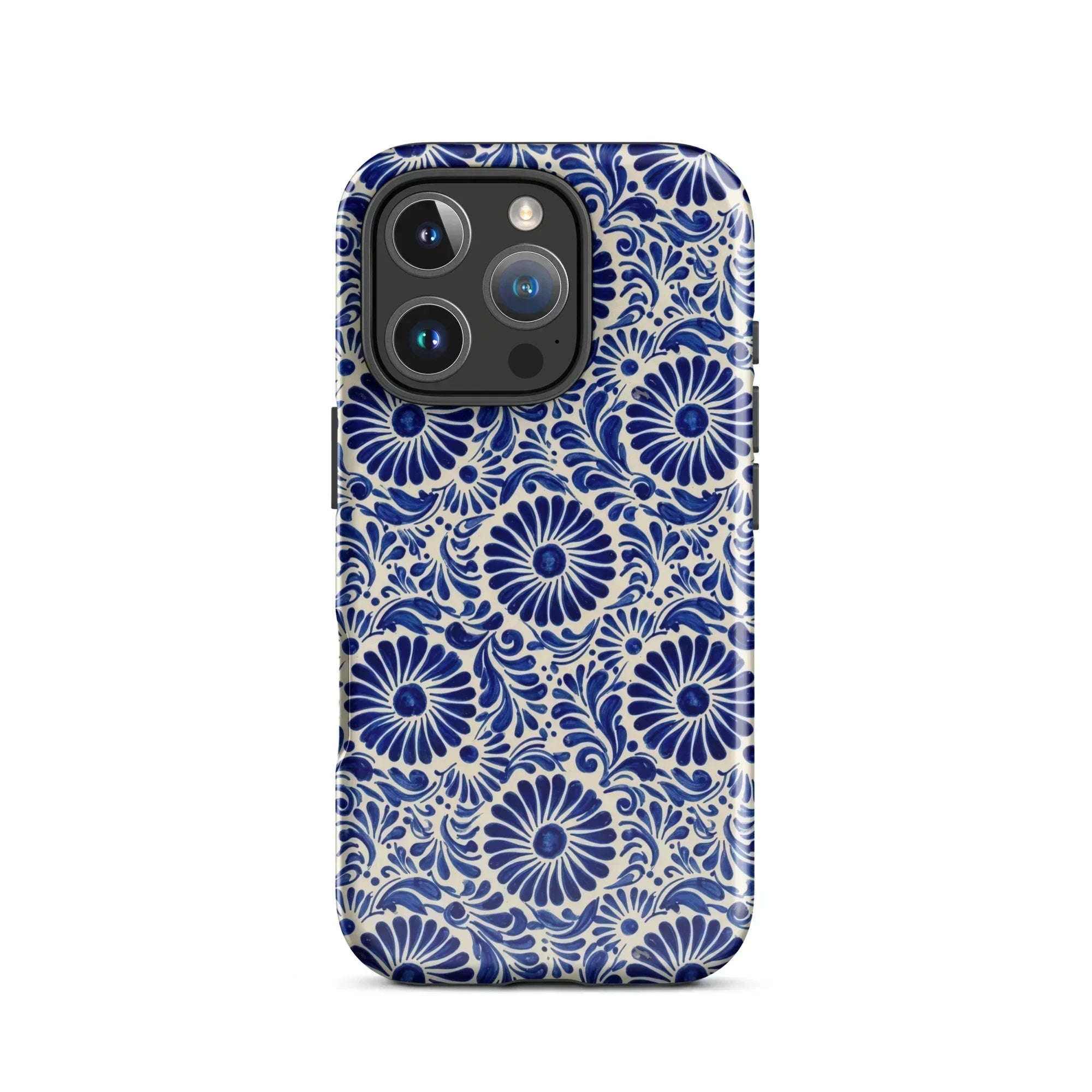 Atlixco Talavera Tile MagSafe iPhone Case - The Global Wanderer