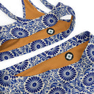 Atlixco Talavera Tile Recycled High-Waisted Bikini - The Global Wanderer